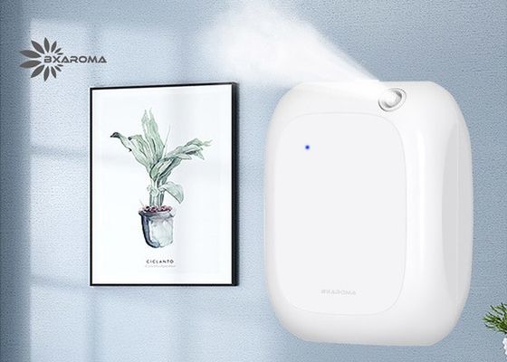 ราคาดี เครื่องกระจายกลิ่นไฟฟ้าสีขาว 1500m3 เครื่องกระจายกลิ่นโรงแรม Bluetooth RoHS ออนไลน์